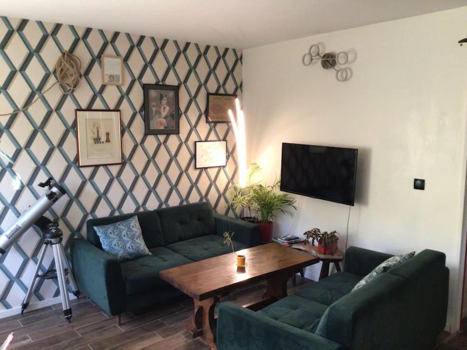 Proche De Paris 25Mintout Equipe, 2 Chambres 康弗兰斯·圣荷诺 外观 照片